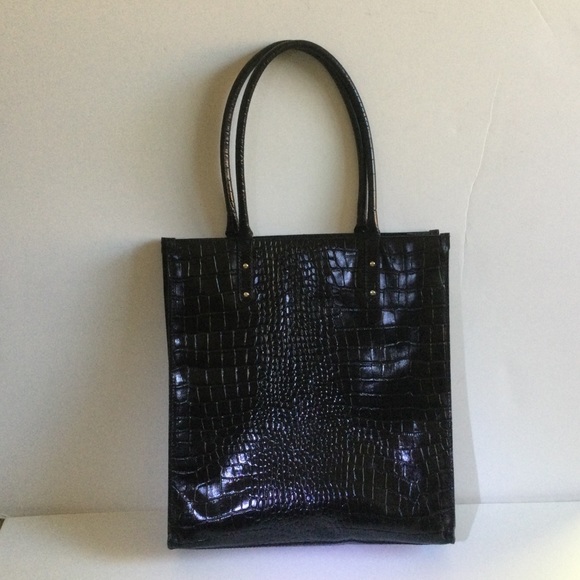 Kate Spade Tall Croc Embossed Tote - Picture 2 of 6